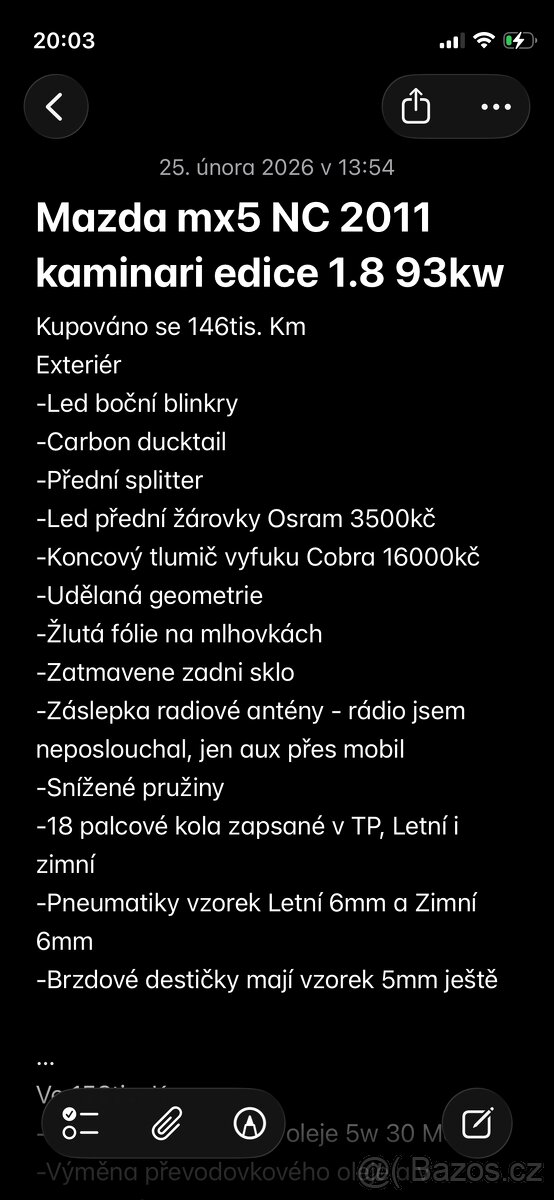 Mazda MX-5 NC PRHT 2011 Kaminari edice - 15