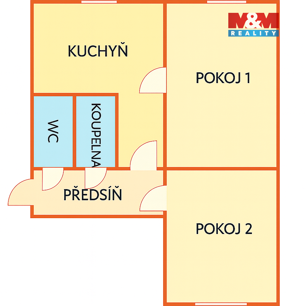 Prodej bytu 2+1, 52 m², Praha, ul. Jihlavská - 15