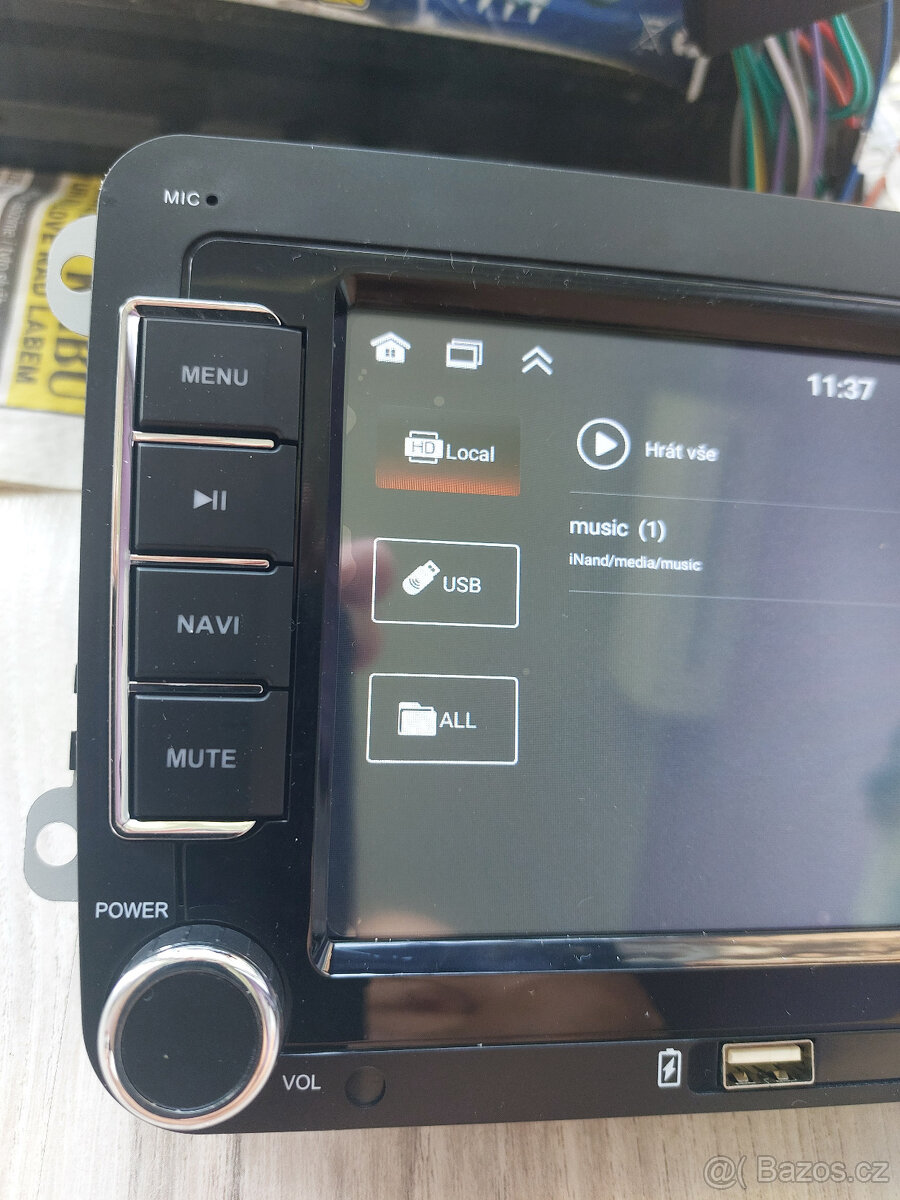 Autorádio 2DIN,RDS 4gb+64gb lcd 7,ANDROID 13, VW,ŠKODA,SEAT - 15