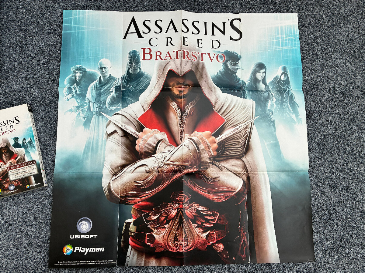 Použité PC hry série Assasins Creed + merch - 15