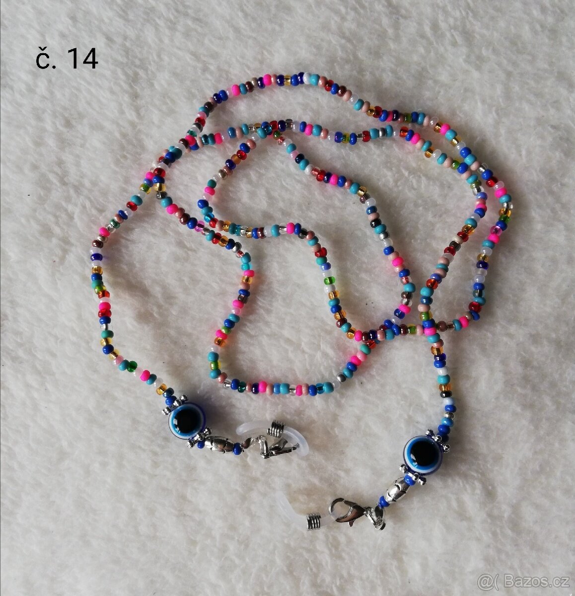 Korálky na brýle a roušky - 15