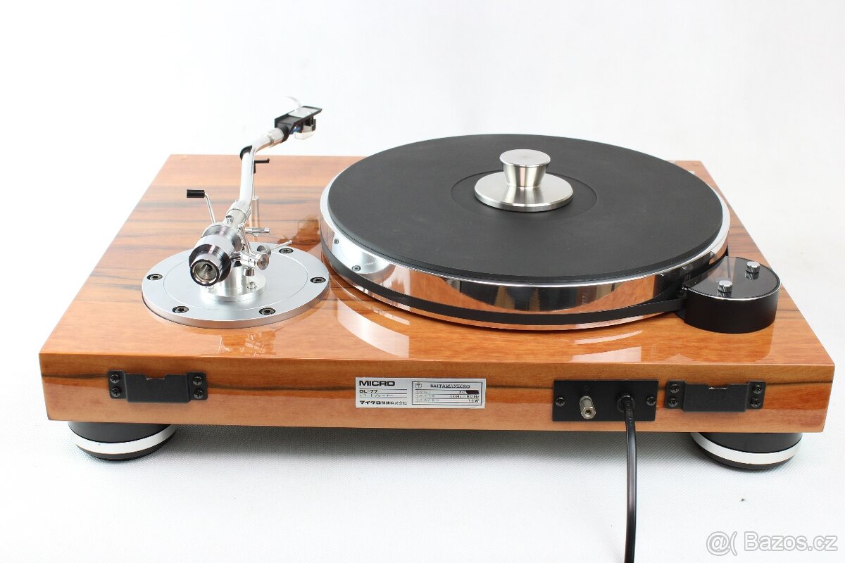 Gramofón Micro Seiki BL-77 + STAX UA-7 - 15
