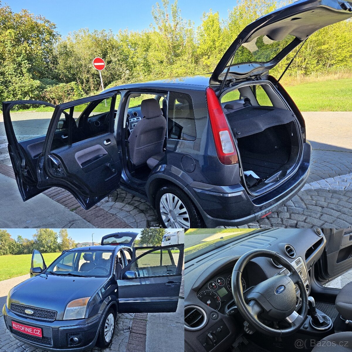 HEZKÝ FORD FUSION 1,4 16v ČTYŘVÁLEC 2008 KLIMA, EL.OKNA TOP - 15