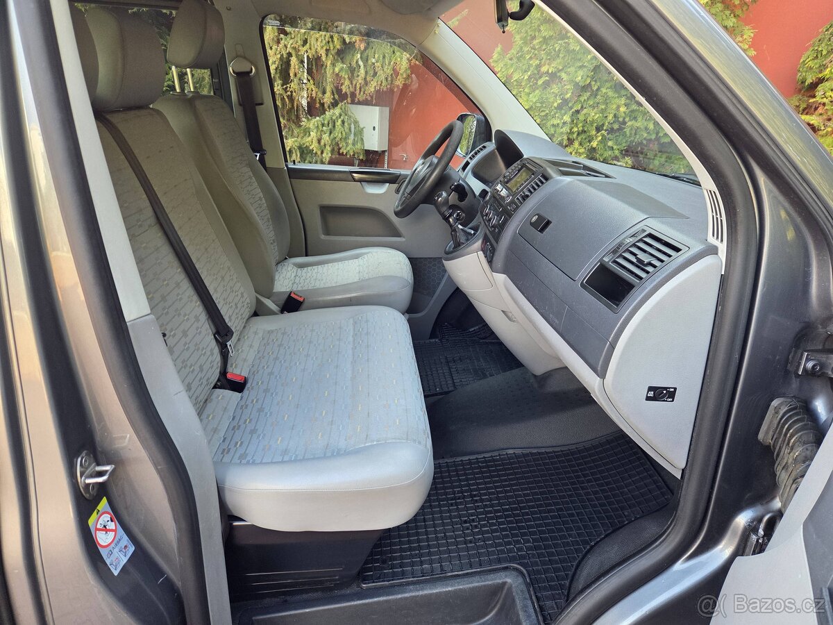T5 Transporter 2.0 TDI 103kW,LONG,9míst,tažné,webasto,navi - 15