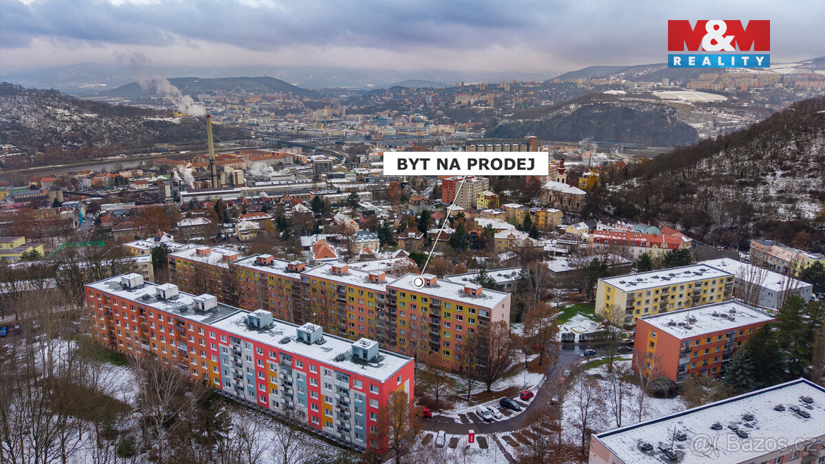 Prodej bytu 3+1 v Ústí nad Labem, ul. Tolstého - 15