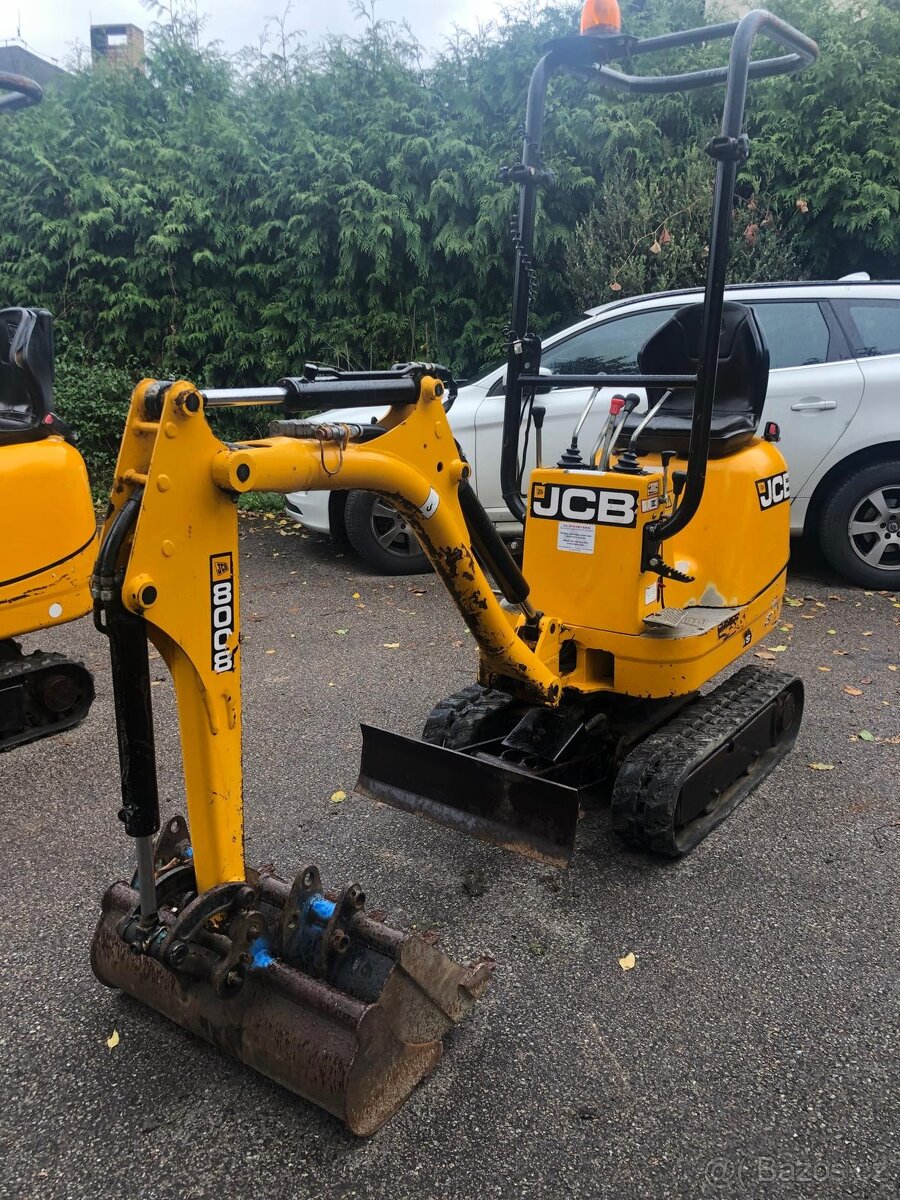 Prodám minibagr JCB 8008 CTS - 15