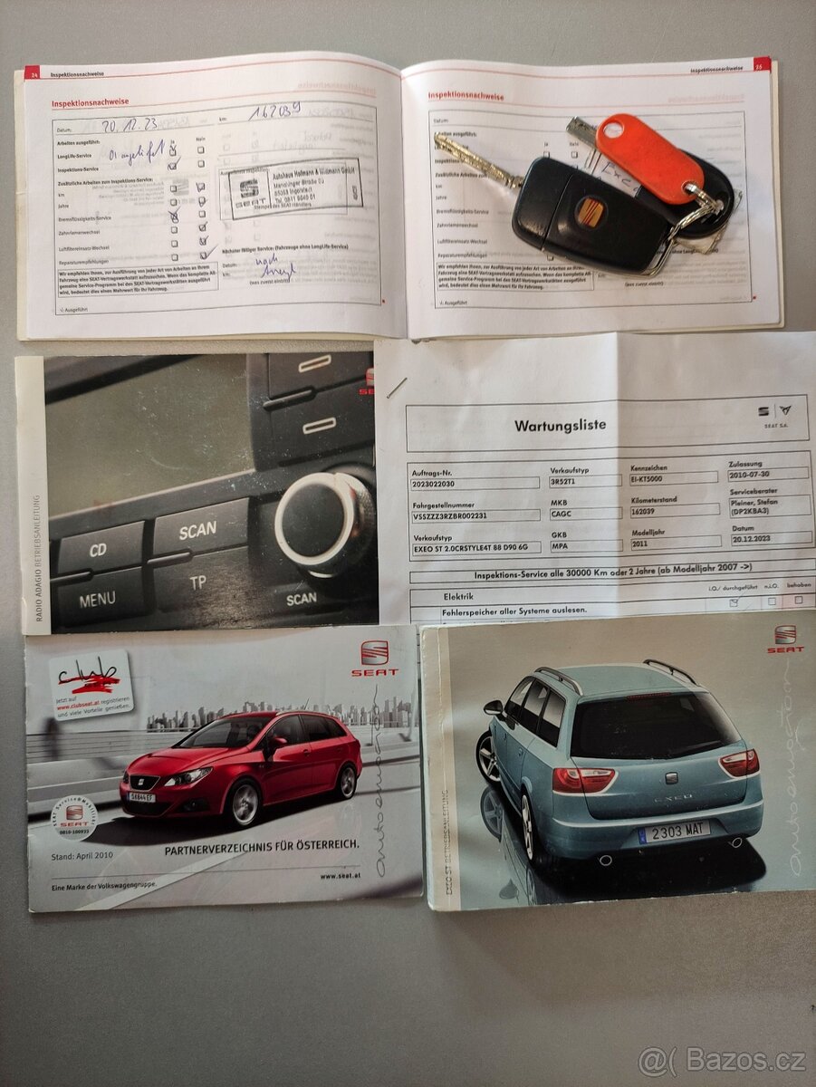 SEAT EXEO 2.0 TDi STYLE,6-KVALT,AUT.KLIMA,PDC,ES - 15