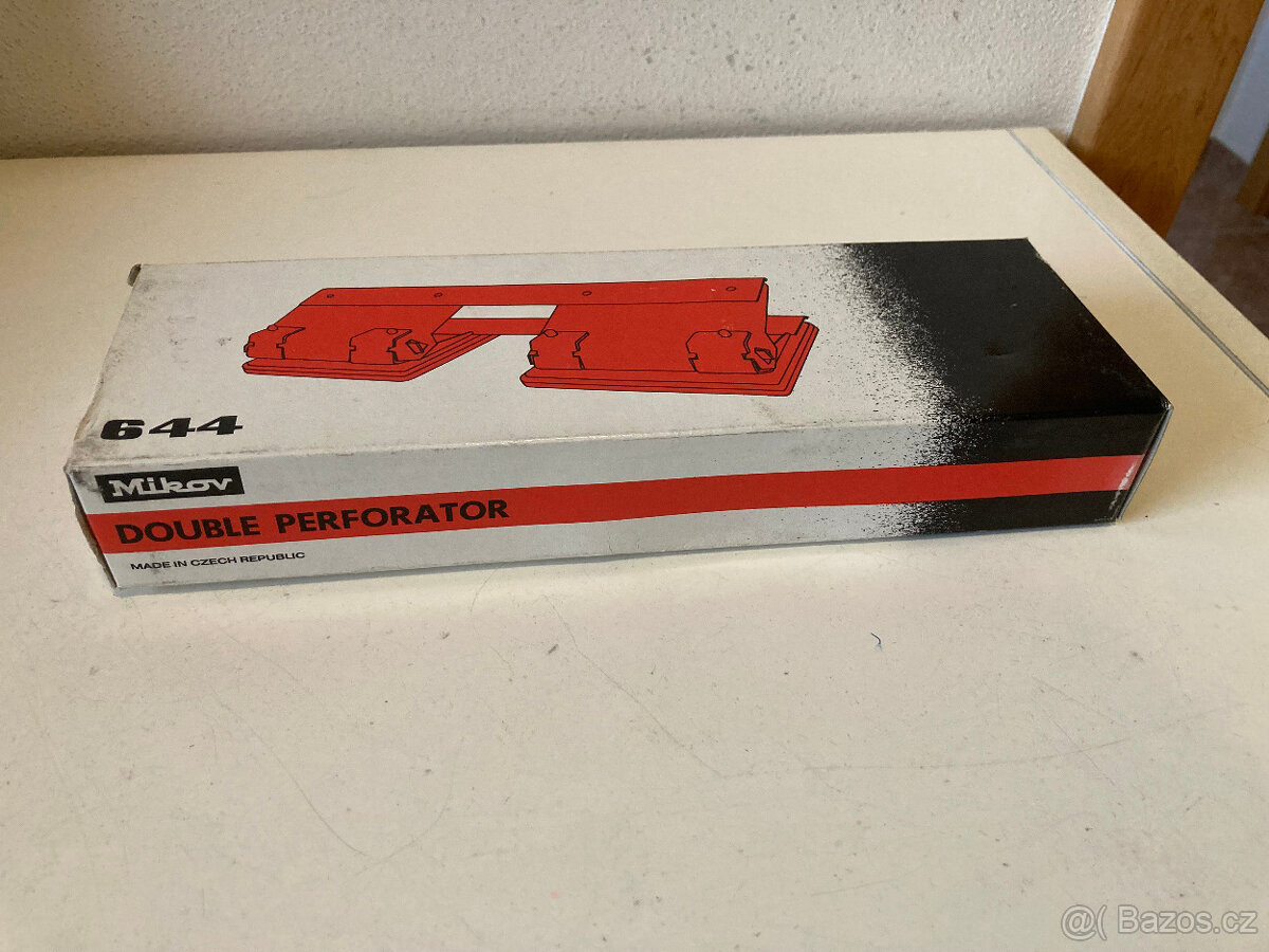 Děrovačka dvojitá na formát A 4 za 200 kč - 15