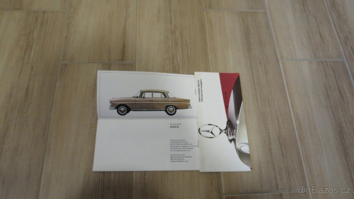 Prospekty Mercedes 60.-90. léta. - 15