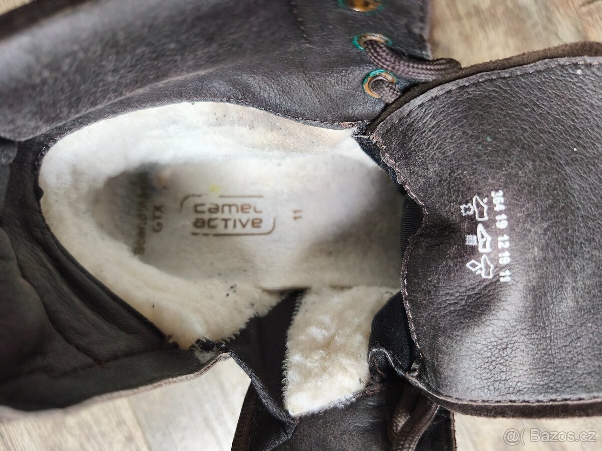 Dvoje goretexové kožené pánské zimní boty v.46/46,5 - 15