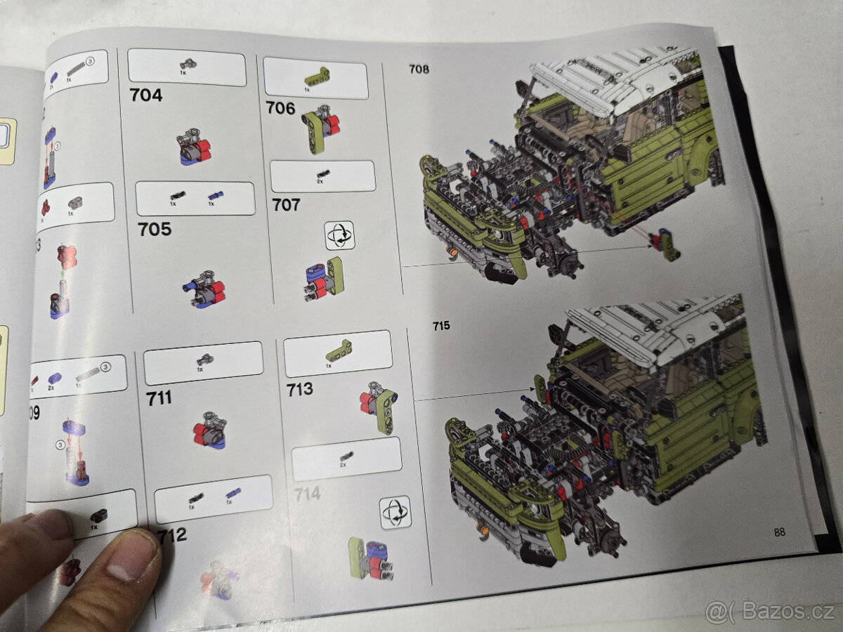 STAVEBNICE Technic 42110 Land Rover Defender NAHRADA - 15