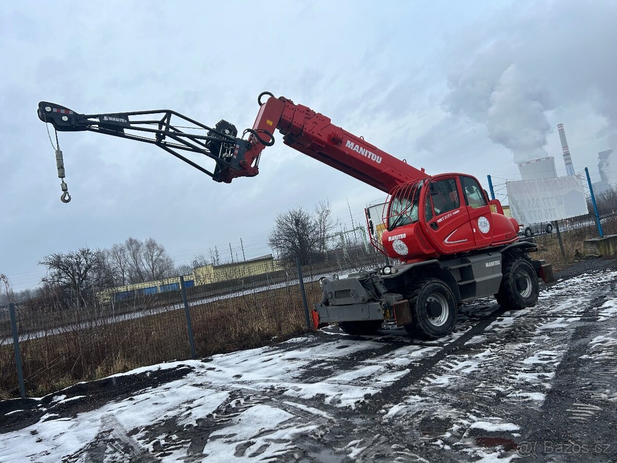 Teleskopický manipulátor, přeprava strojů - 15
