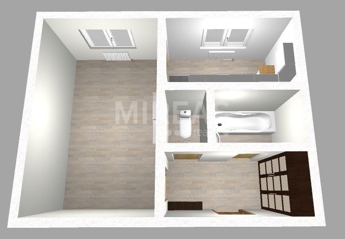 Milovice, pronájem bytu 1+1, 27m2, okr. Nymburk - 15