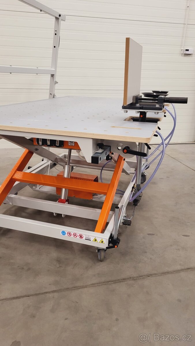 Nůžkový stůl SNC - VACU, pracovní stůl, montážní stůl - 15