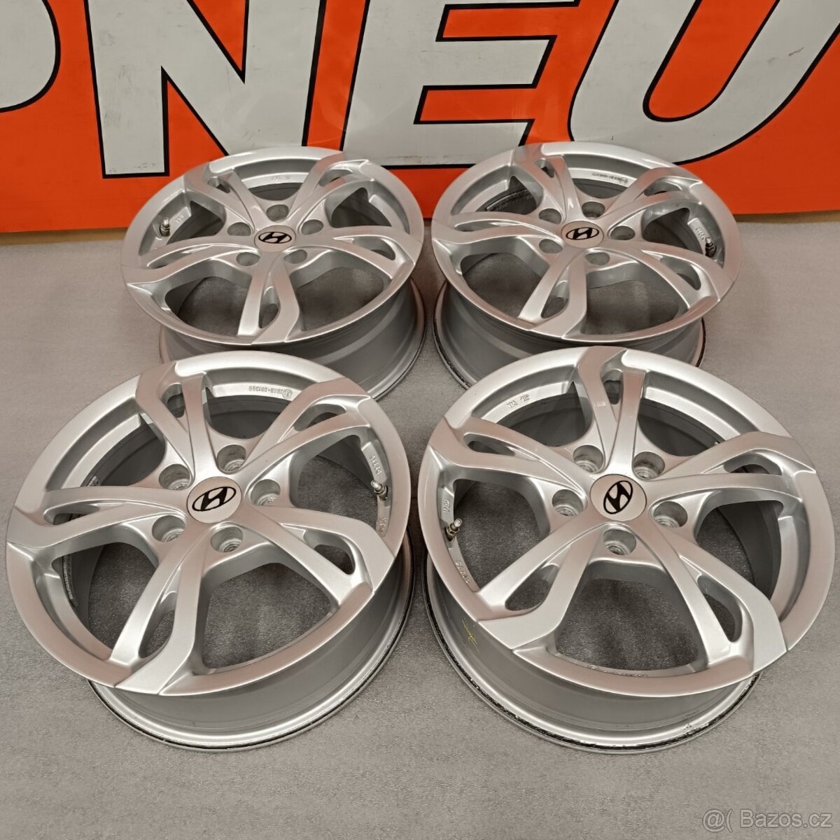 Originální alu kola na Hyundai 6,5Jx16'' , ET45 - 15