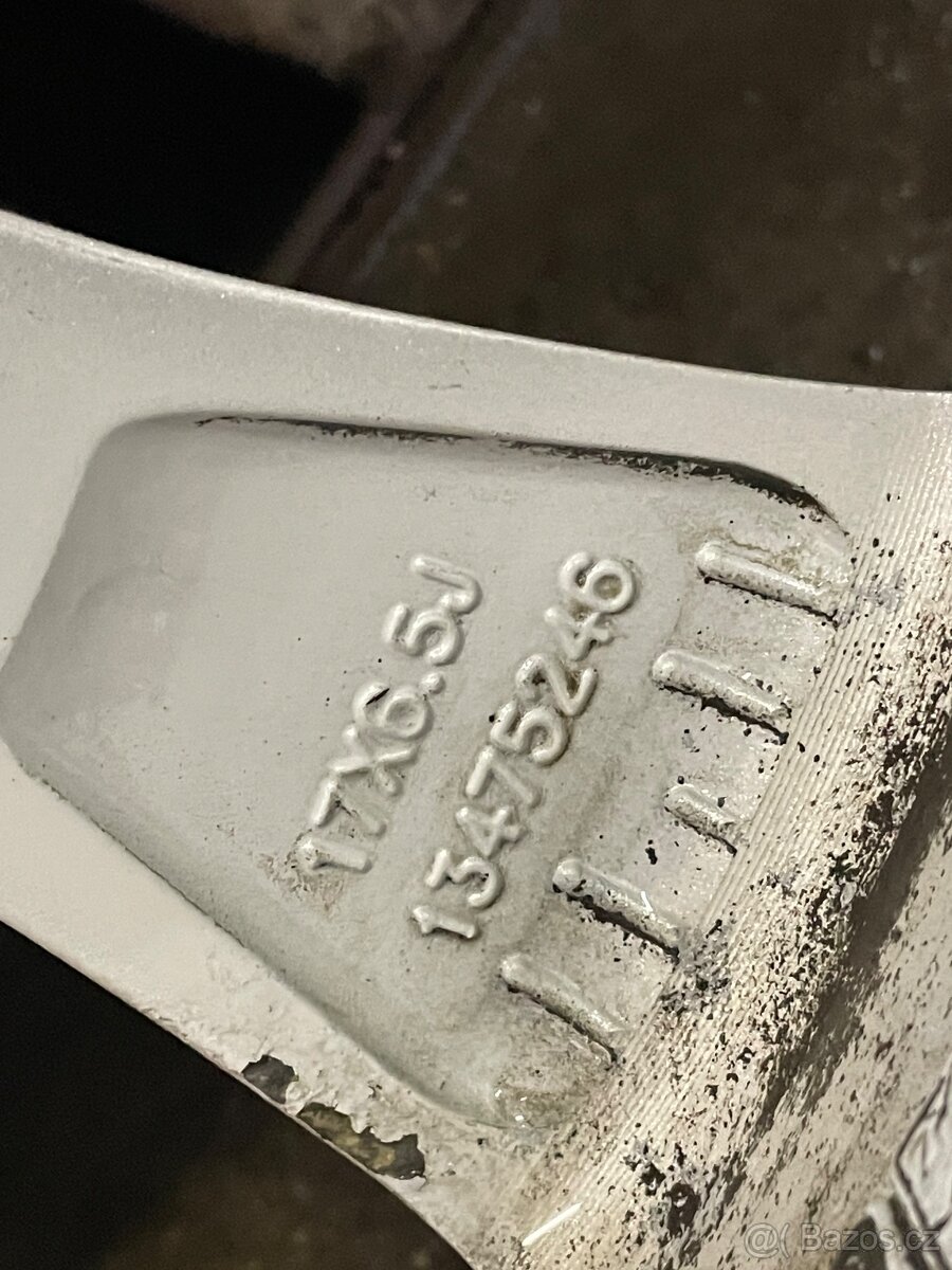 4x108 R17 6,5J ET20 Opel Crossland X + 215/50 R17 zimné - 15