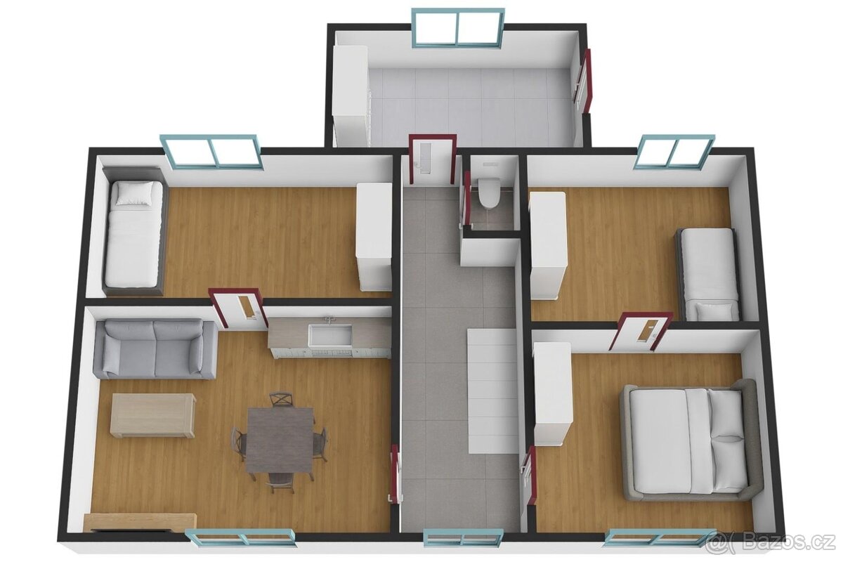 Rodinný dům 3+1, 125 m2, Železný Újezd, okres Plzeň-jih - 15