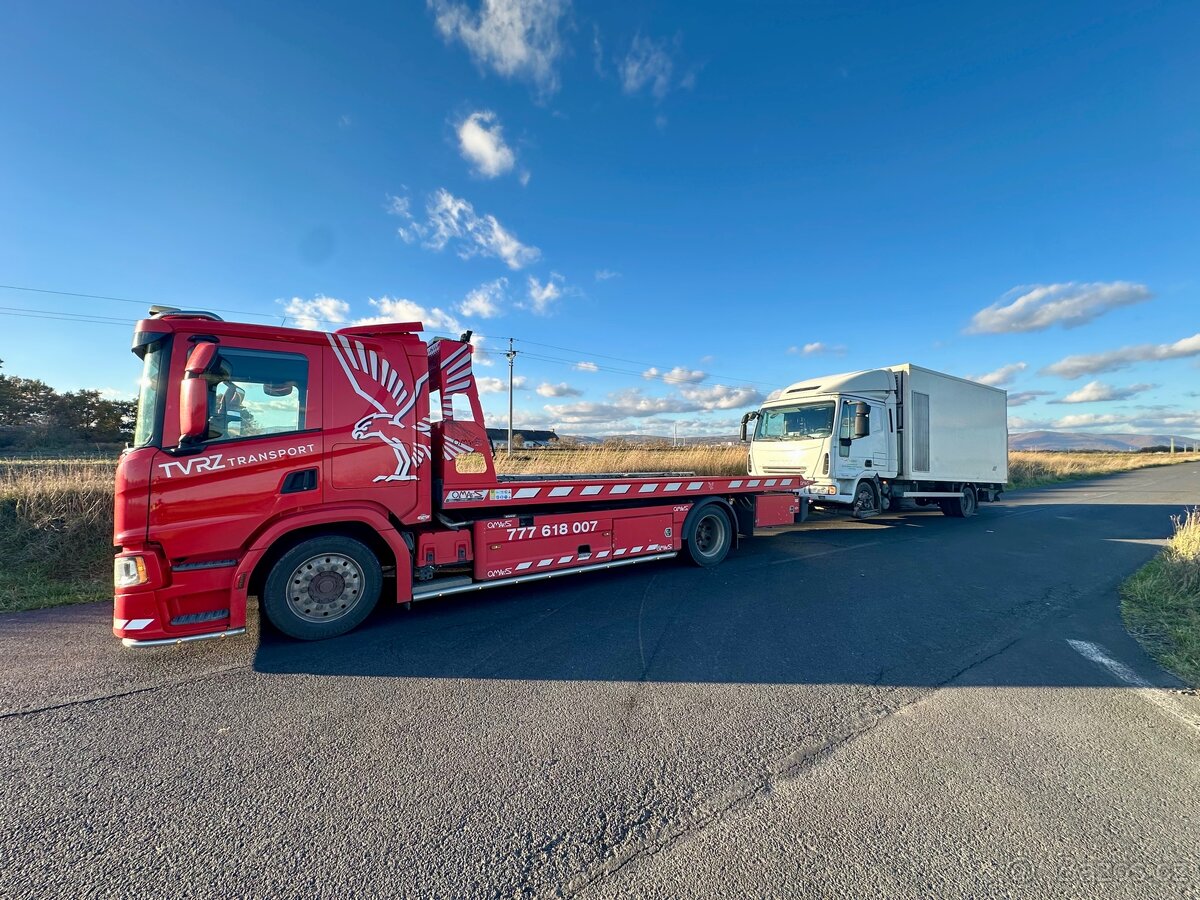 Odtahová služba přeprava strojů Most - 15