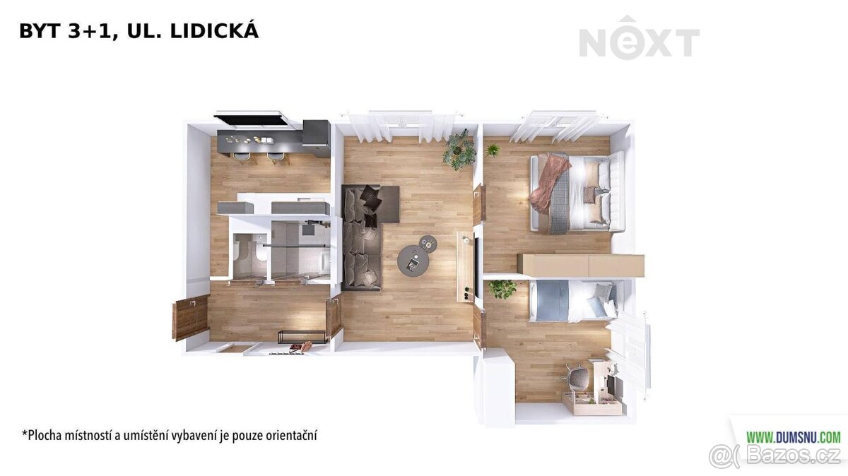 Pronájem byt 3+1, 68㎡ - 15