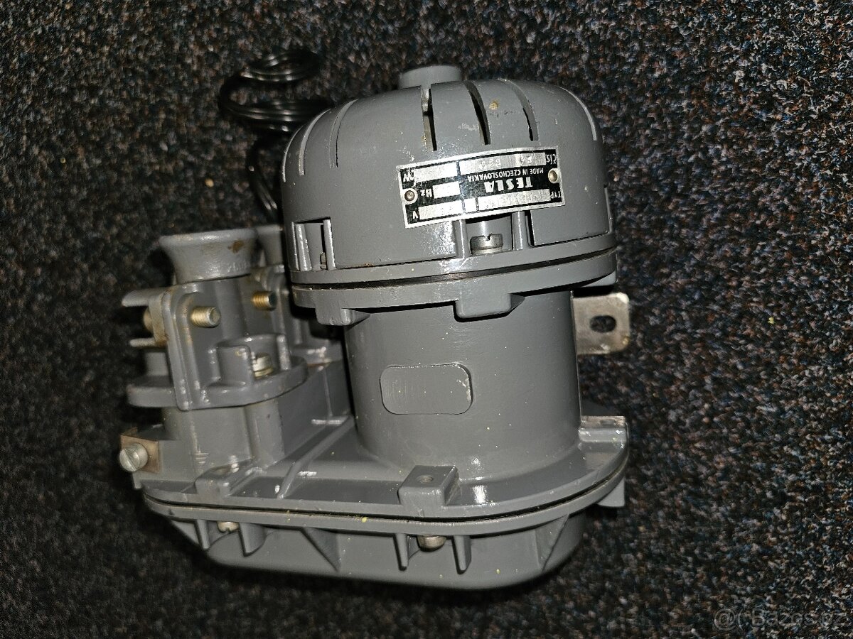 Industriální důlní/školní zvonek TESLA 75V za 1 200,-Kč TOP - 15