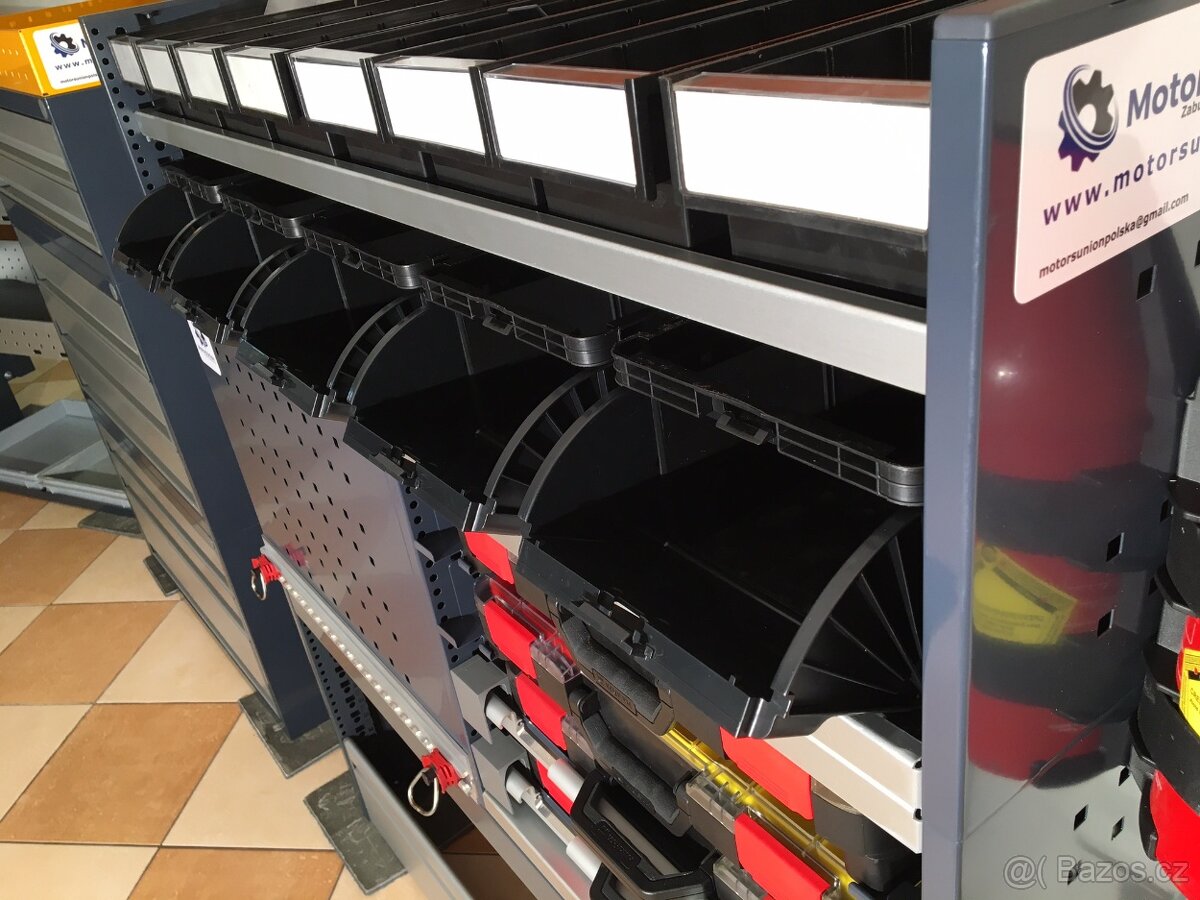 Würth Regále do úžitkových vozidiel Trafic T6 Custom - 15