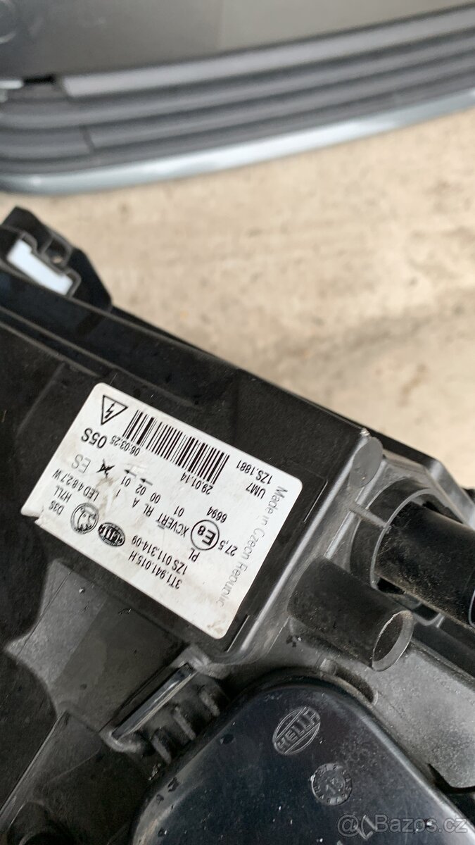 pravy levy svetlo xenon bi-xenon skoda superb 2 II LIFT - 15