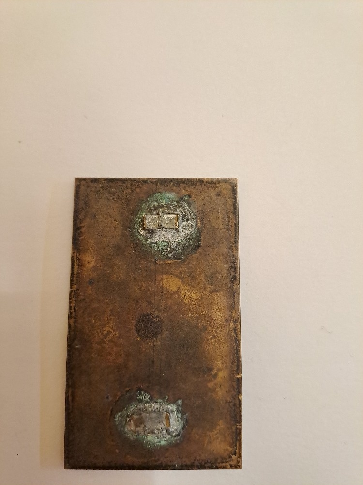 STARÉ MOSAZNÉ MEDAILE ZE 30.let - 15