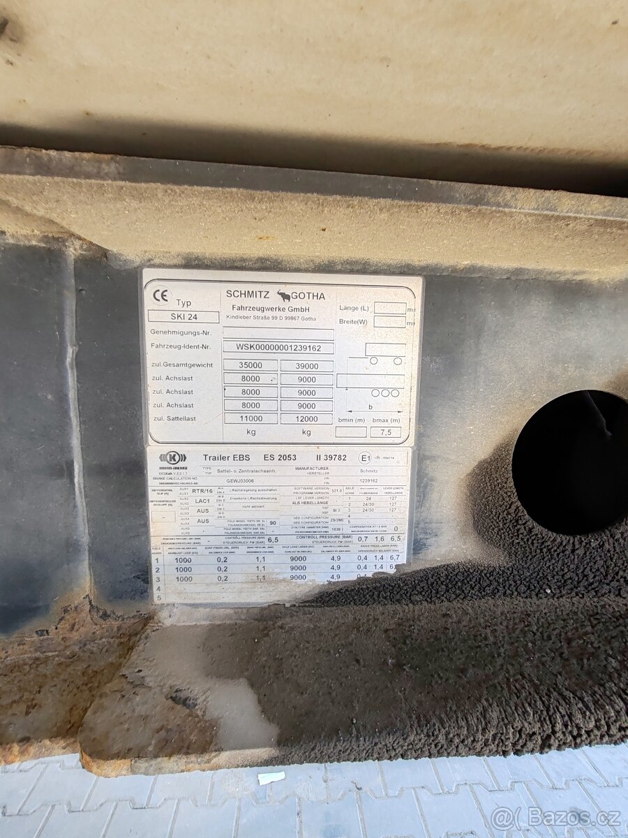 Tahač MAN TGA 18.440 4x2 + sklopná vana SCHMITZ SKI 24 - 15