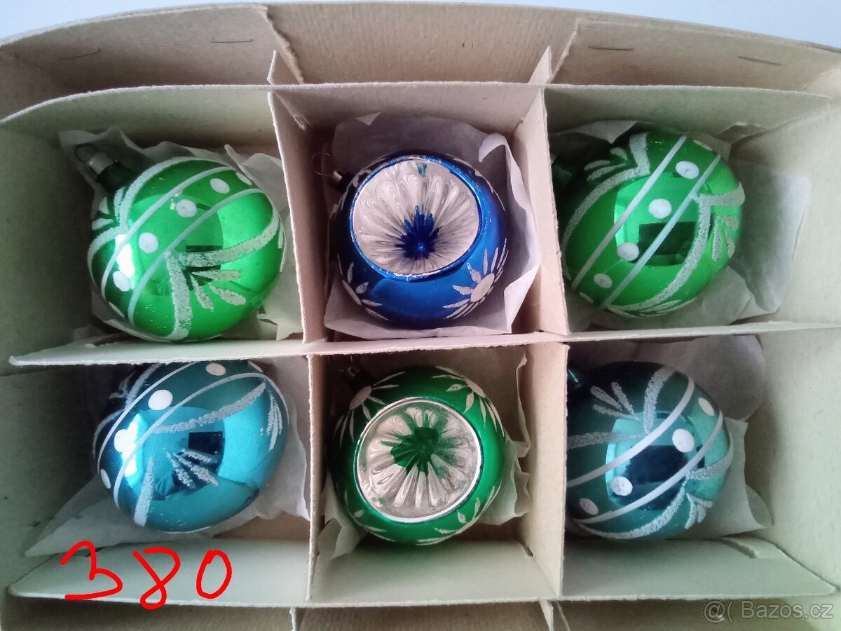 Ozdoby-staré i novější - vánoční ozdoby - 15