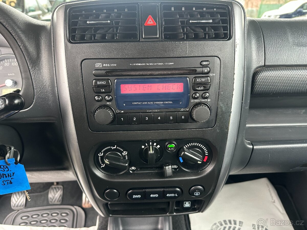 Suzuki Jimny 1.3 63kW 2015 78306km 4x4 TAŽNÉ - 15