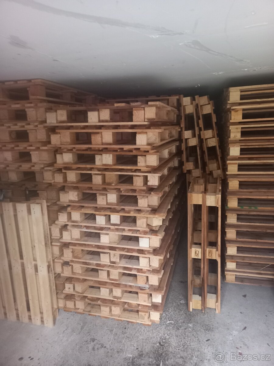 Celodřevěné palety 100/80 nové - 15