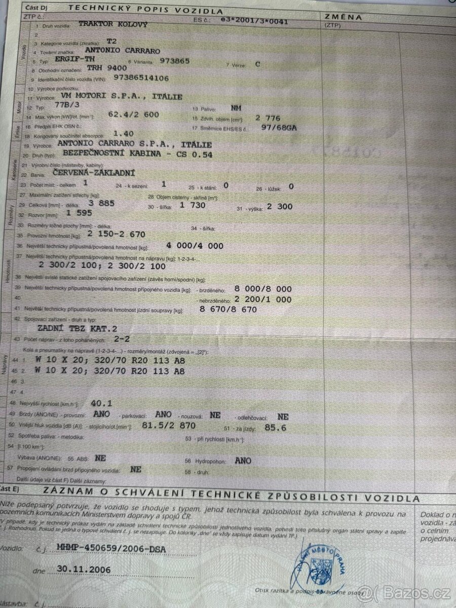 Antonio Carraro TRH 9400 - 15