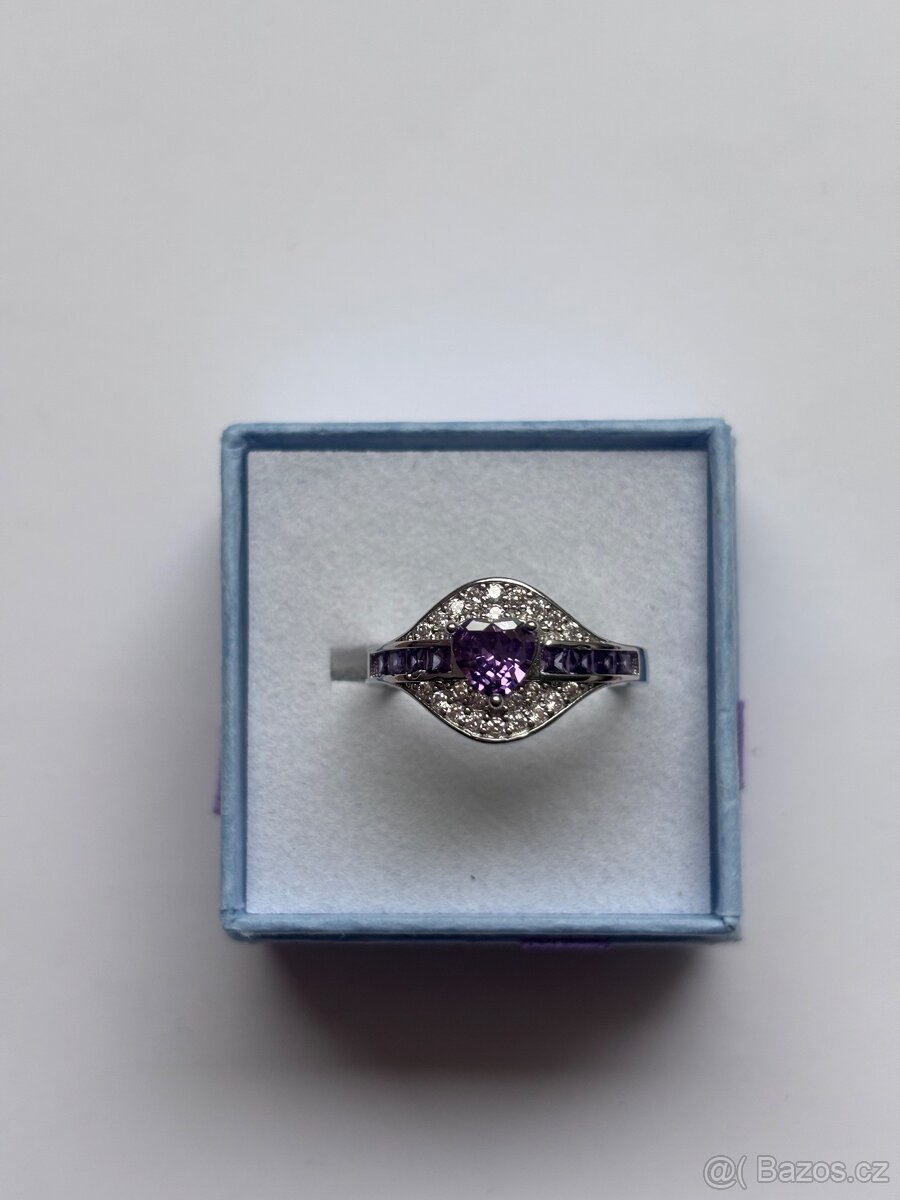 Nové stříbrné prstýnky punc 925 - 15