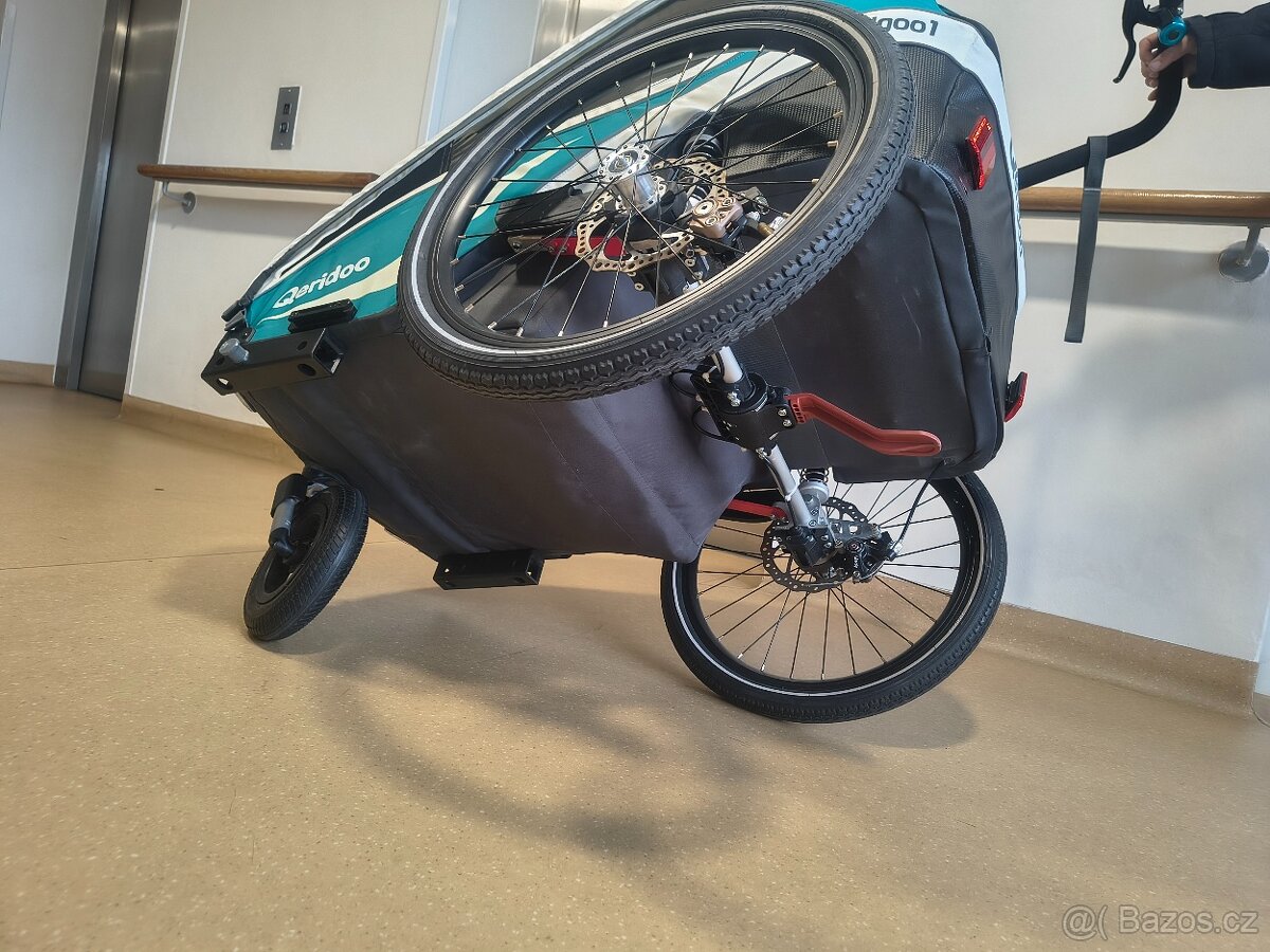 Qeridoo KidGoo1 – kotouče, pružiny i tlumiče moc pěkný stav - 15