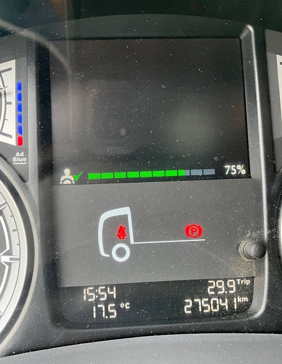 Eur6 DAF řetězový kontejner bikran - 15