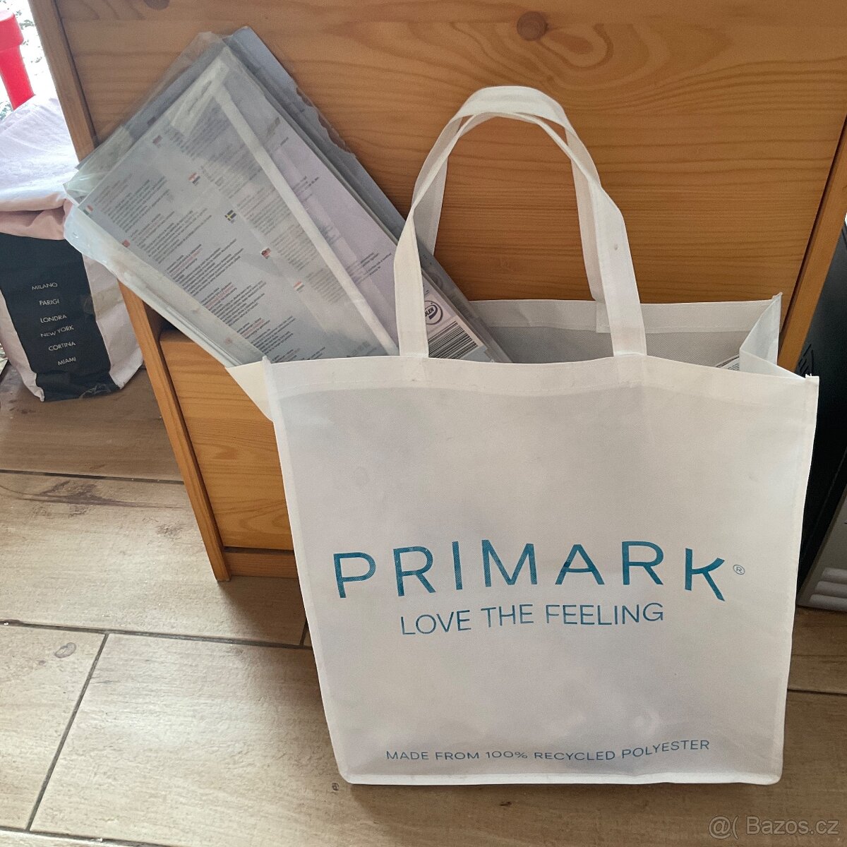 Nové- 7x malá záclonka z Lidlu- 160 x 50cm-cena za vše - 15