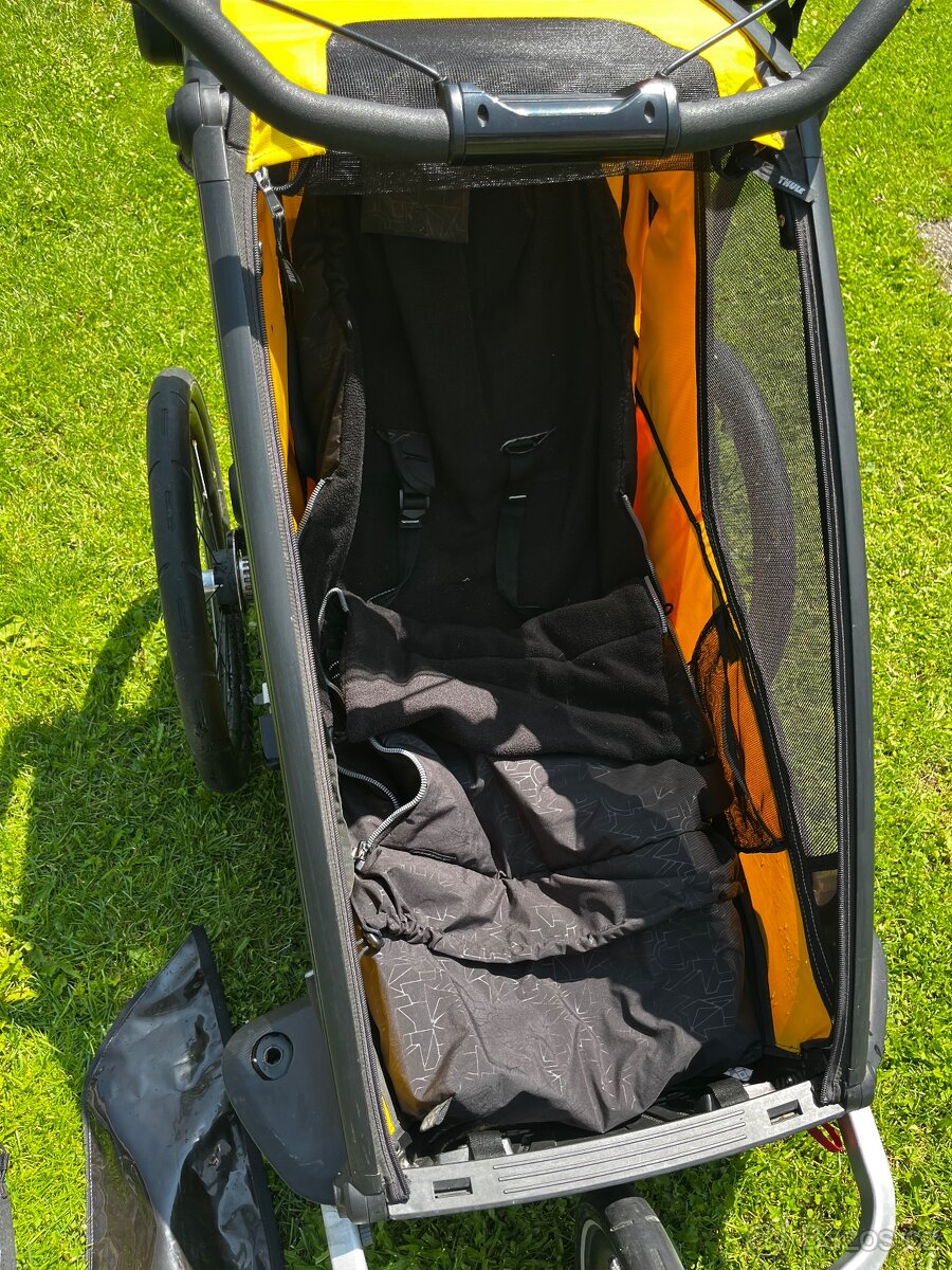 Včetně SKI kompletní 4v1 set Thule Chariot sport 1 - 15
