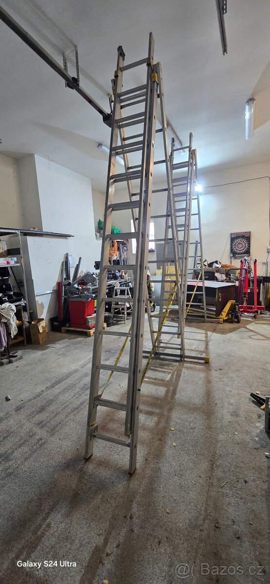 Žebříky a schůdky ALVE + držáky žebříků - 15