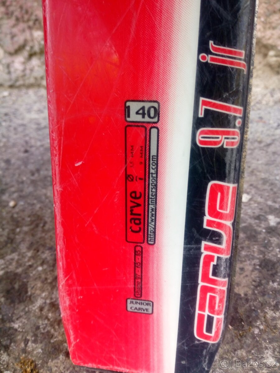 Lyže , lyžařské boty ,Lyžařské hole - 15