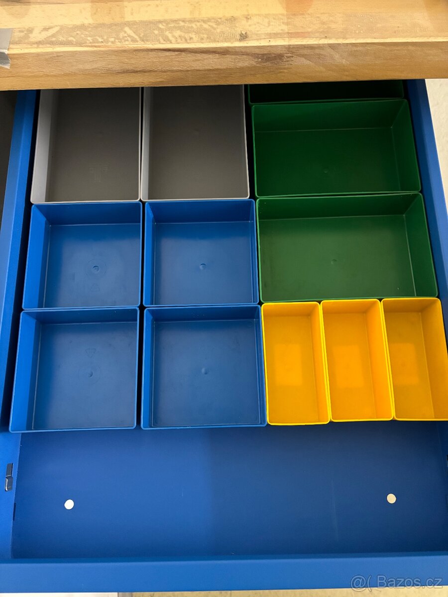 Dílenský stůl/ponk 200 x 80 x 84 s příslušenstvím - 15