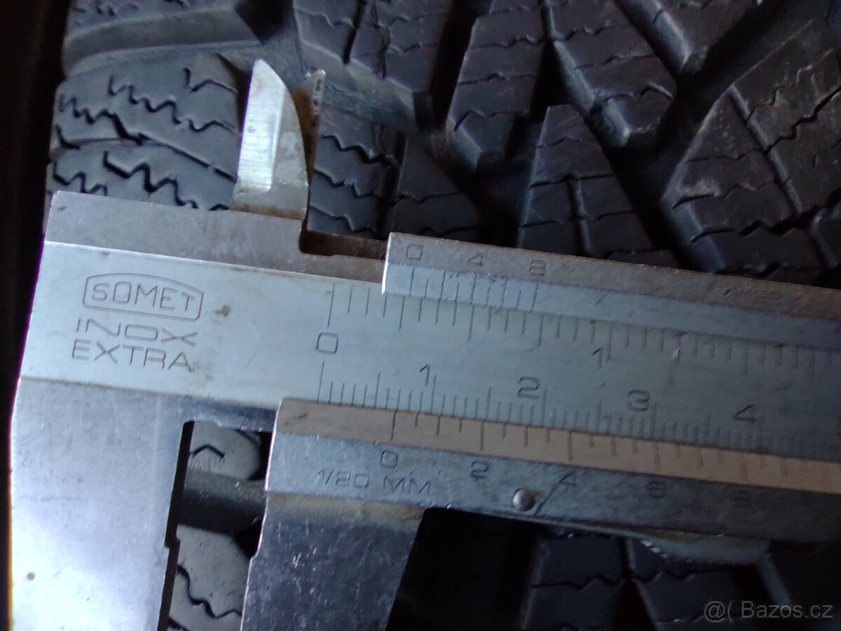 175/65 R15 - ZIMNÍ PNEU 6-7mm - zn.DUNLOP - 2 KUSY - 15