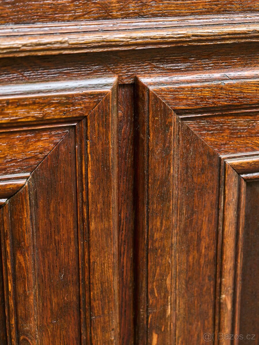 Klasicistní komoda se sekretářem - Originál - 15