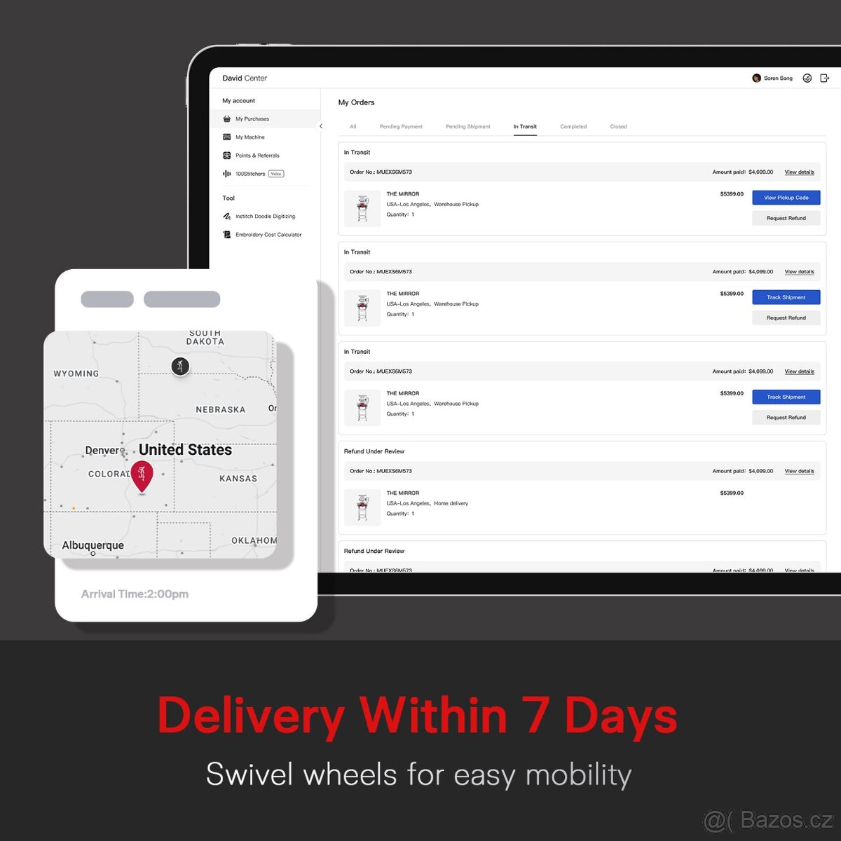 vyšívací stroj - 15