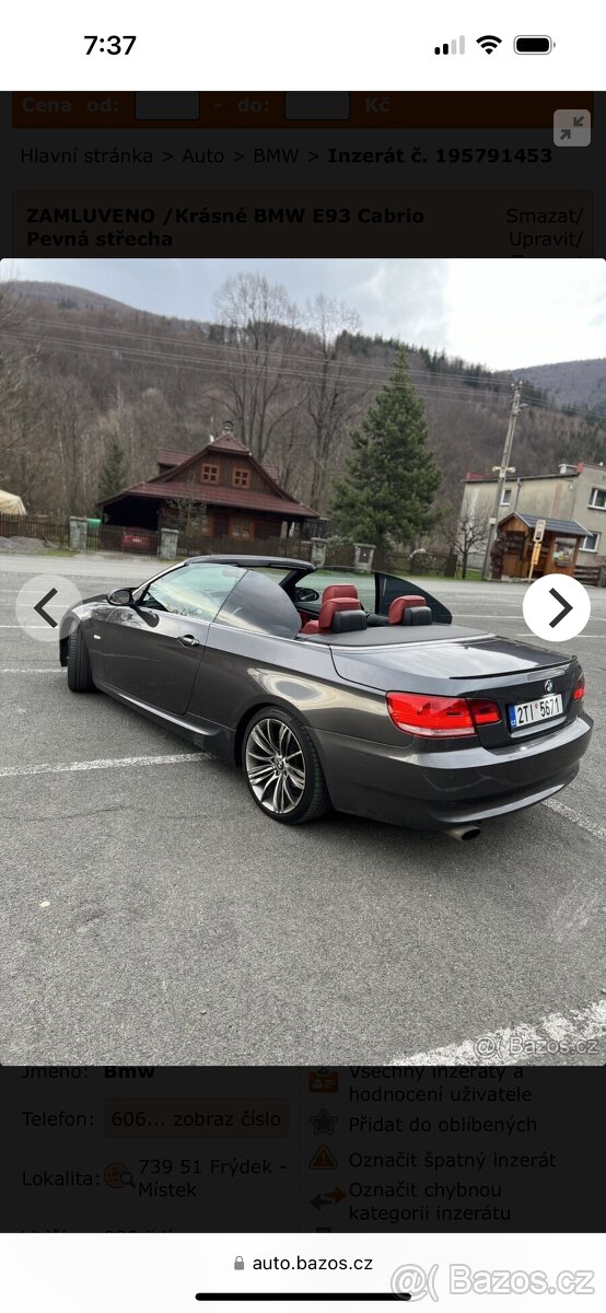 BMW e93 320i cabrio - 15