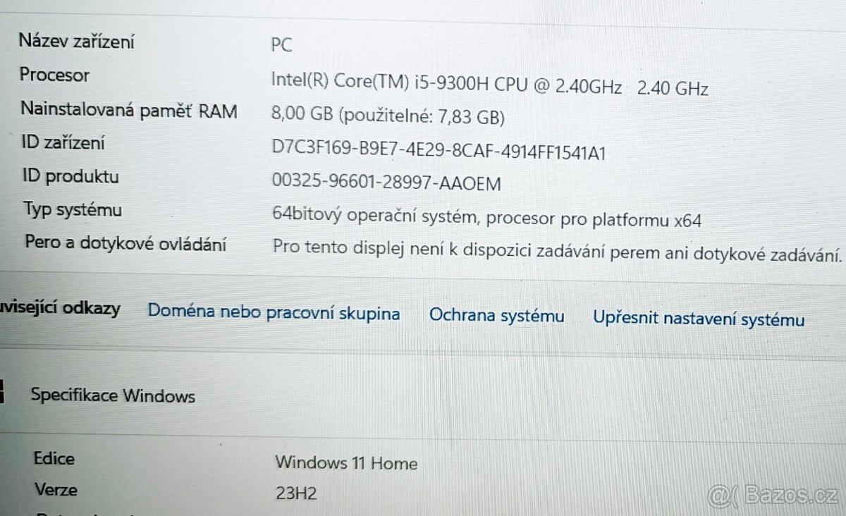 Dell G3 15 Gaming Core-i5,Nvidia GTX 1650, SSD 512GB Intel - 15