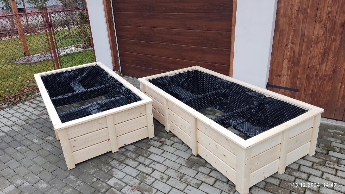 TRUHLÍKY, vyvýšené záhony... Klasik A,B,C,D - 15