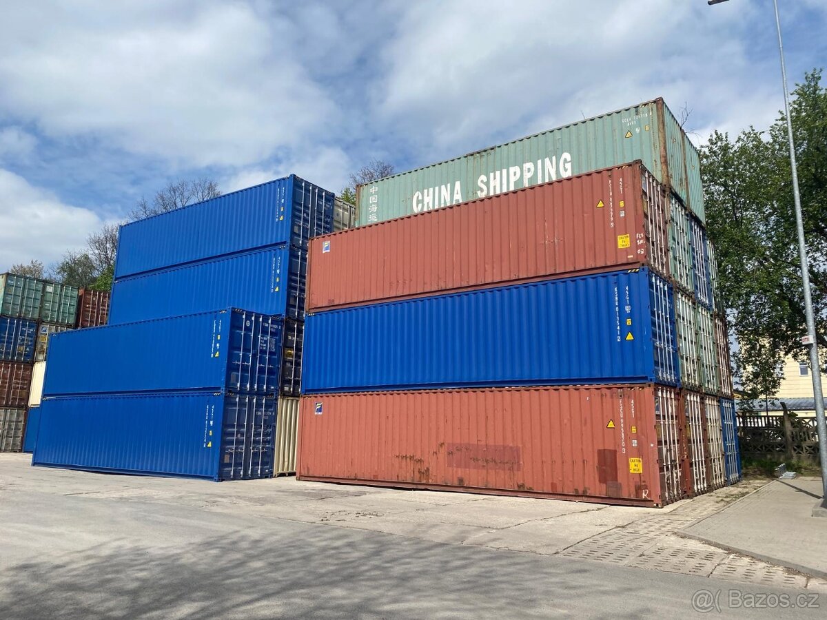 nový lodní kontejner r.v. 2024 one way dv 20" HC 40" 6-12m - 15