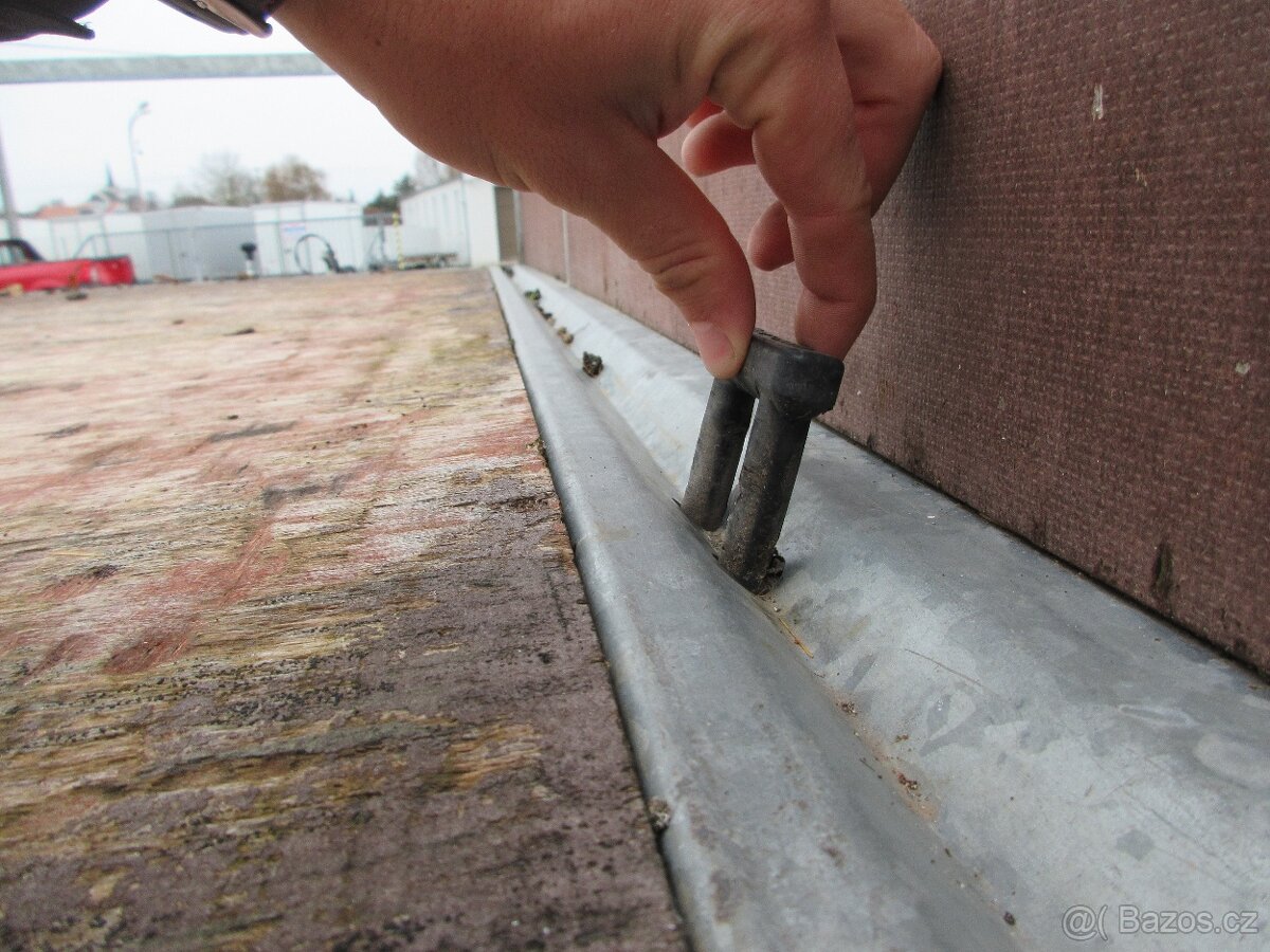 Bazarový přívěs VA 750kg 2,52x1,27/0,30 RE POČ - 15