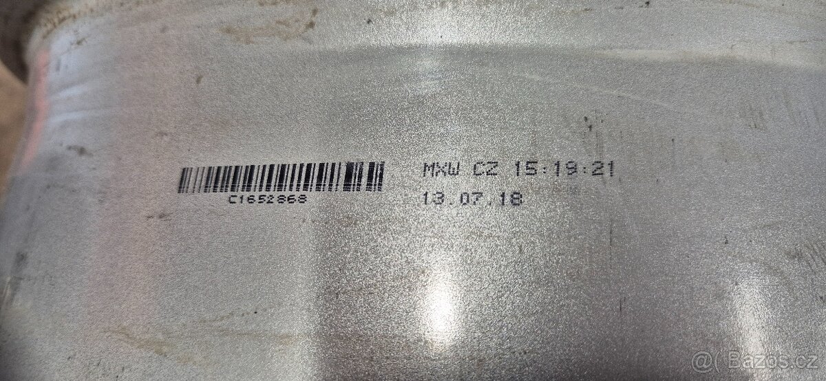 Alu kola originál Škoda 5x112 6,5x17 ET38 565 601 025 J - 15