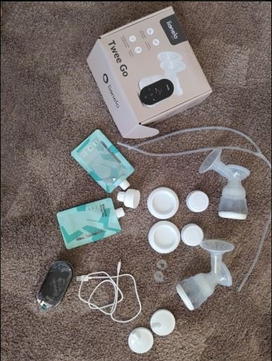 DDDP-N000_ODSÁVAČKA MATEŘSKÉHO MLÉKA dvojitá - pro odsávání - 15